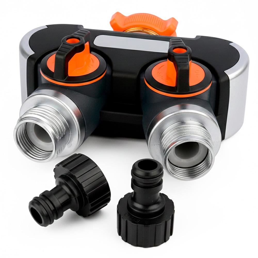 Разветвитель для шланга поливочного LOSSO MY-85004-3 2-х канальный (576693586)