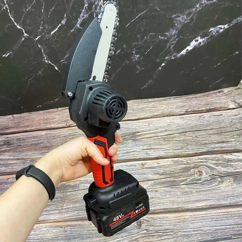 Ланцюгова пила акумуляторна з двома акумуляторами в валізі 6" - фото 11