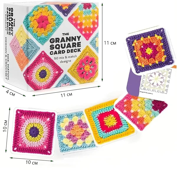 Схемы вязания крючком в технике Granny Square 50 шаблонов (AN00343) - фото 12 Схемы вязания крючком в технике Granny Square 50 шаблонов (AN00343) - фото 12