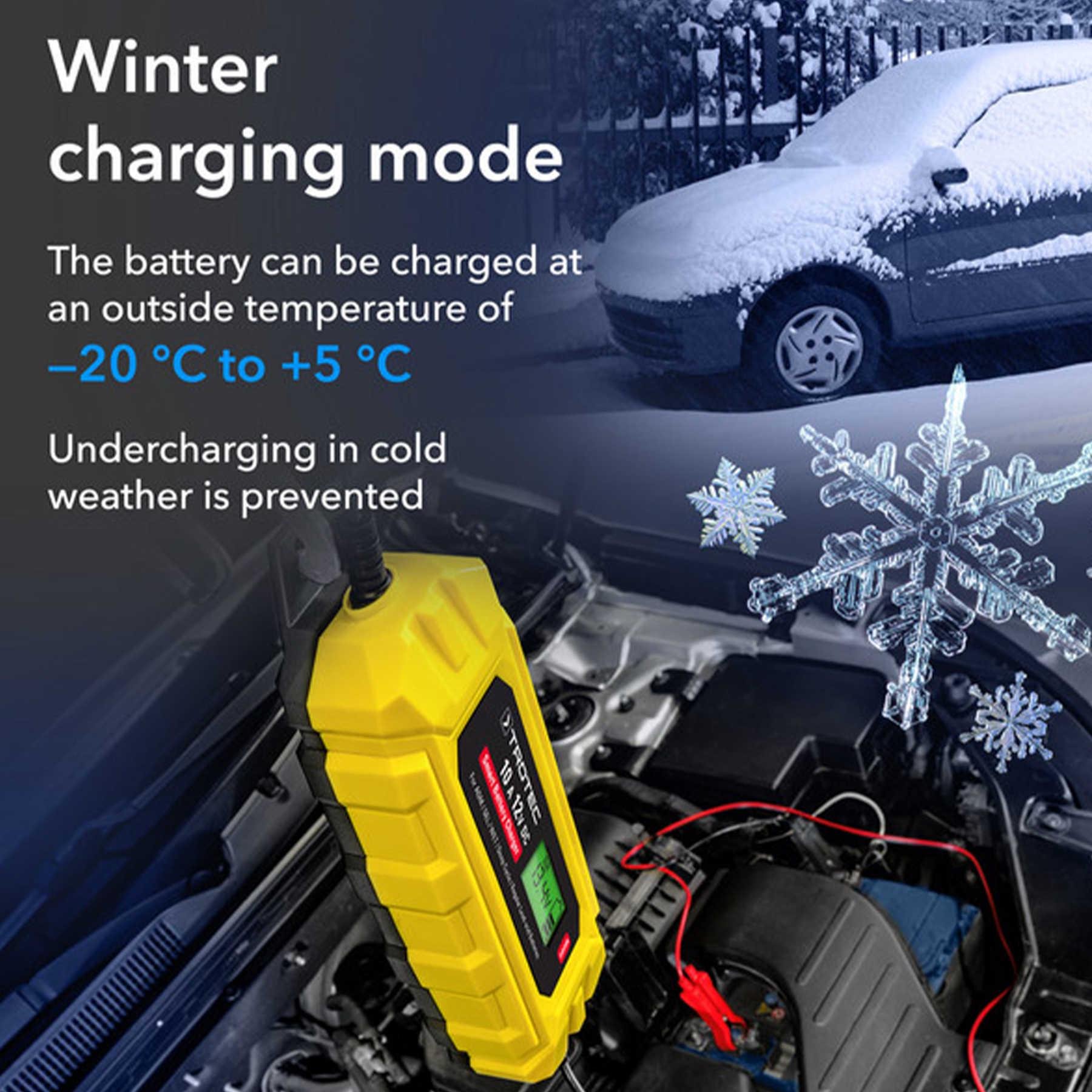 Зарядное устройство для автомобильного аккумулятора Trotec PBCS 10A/12V 4-200Ah (4675000015) - фото 36 Зарядное устройство для автомобильного аккумулятора Trotec PBCS 10A/12V 4-200Ah (4675000015) - фото 36