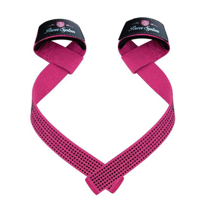 Лямки для тяги Power System PS-3420 G-Power Straps Pink (A-012083) - фото 2