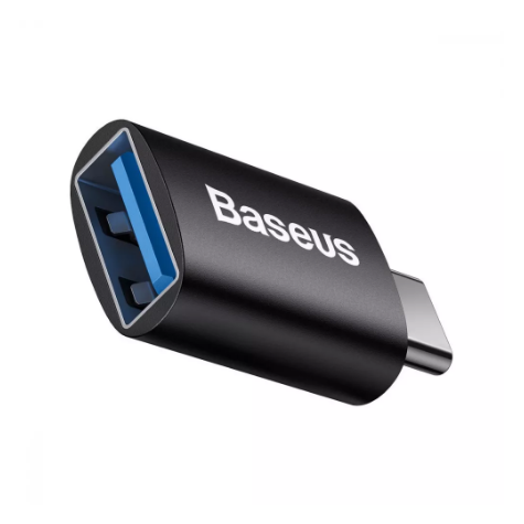 Переходник BASEUS Ingenuity Mini OTG USB 3.1 to Type-C black ZJJQ000001 (568633) - фото 2