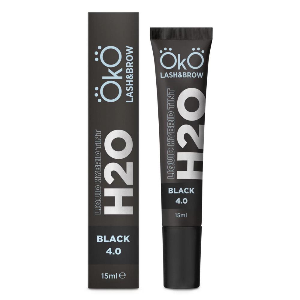 Краска для бровей и ресниц Глаз H20 Liquid Hybrid Tint Black 4.0 15 мл Black (011194)