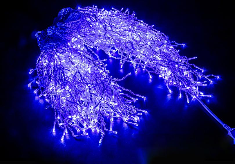 Гірлянда вулична Бахрома 850 LED 25х0,6х0,4х0,3 м Білий B.02.6W.850.F+) - фото 3