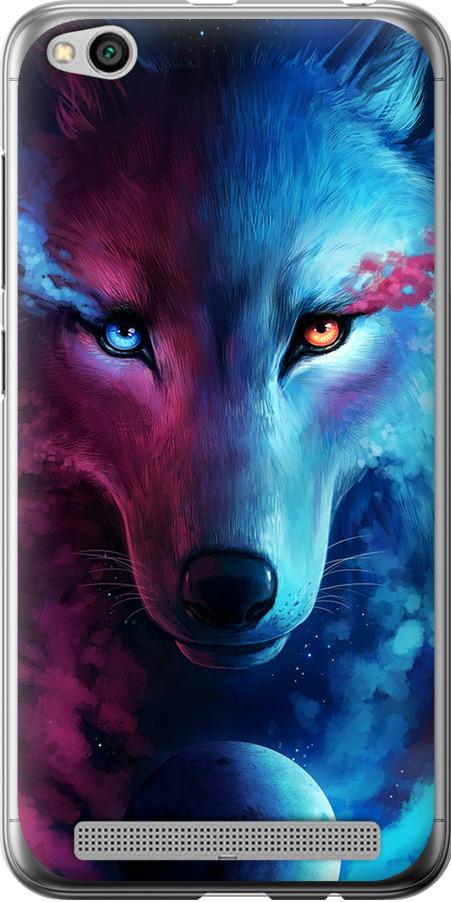 Чехол на Xiaomi Redmi 5A Арт-волк (3999u-1133-42517)