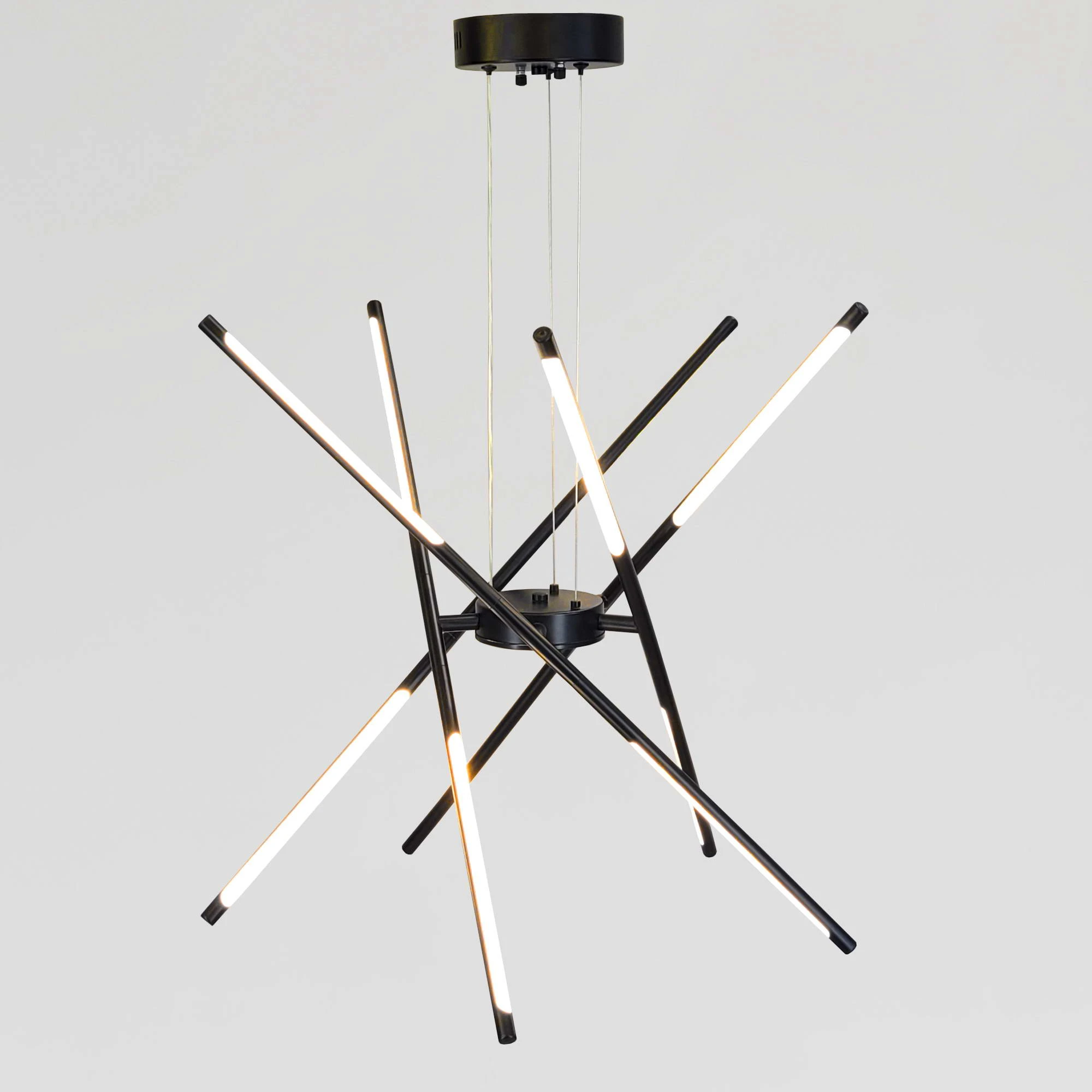 Люстра Nova X LED 3 режими 60W (20214/10BK) - фото 2