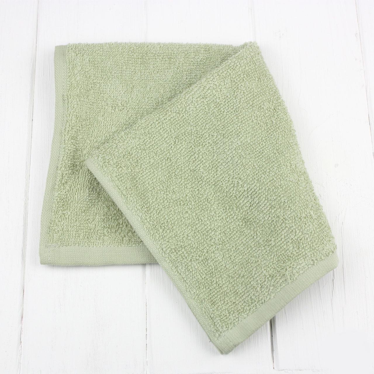 Рушник махровий ОЕ0006 30х30 см Зелений (138066) - фото 1