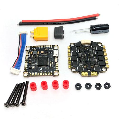 Контроллер Ysido F4 V3S PLUS FPV дрона полетный стек 30x30 с ESC 60A 2-6s (4103-9211e) - фото 1
