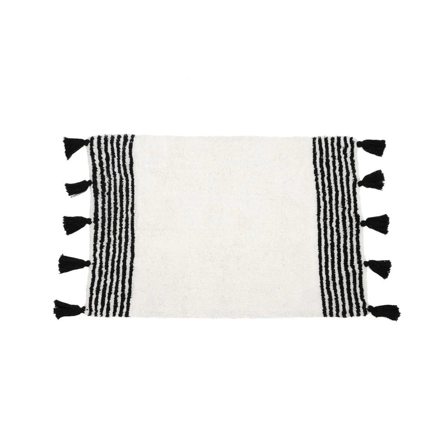 Коврик для ванной комнаты Homla PARELL 50x80 см Белый (231751) Коврик для ванной комнаты Homla PARELL 50x80 см Белый (231751)