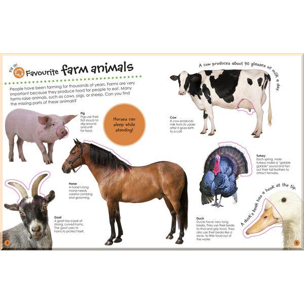 Книга DK "The Ultimate Sticker Book: Farm (ISBN:9780241467046) - фото 4