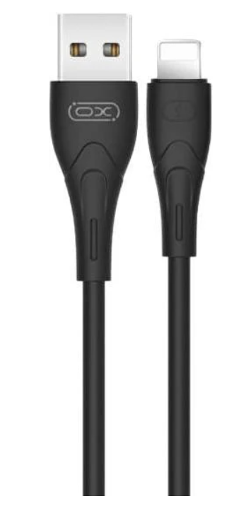 Кабель Xo NB146 Lightning iPhone 5 6 7 iPad 1 м Black (27512)