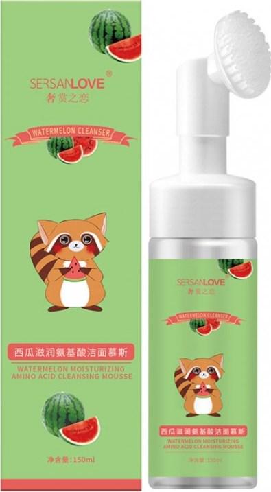 Пенка-мусс для лица Sersanlove Watermelon со щеточкой 150 мл (13727) Пенка-мусс для лица Sersanlove Watermelon со щеточкой 150 мл (13727)