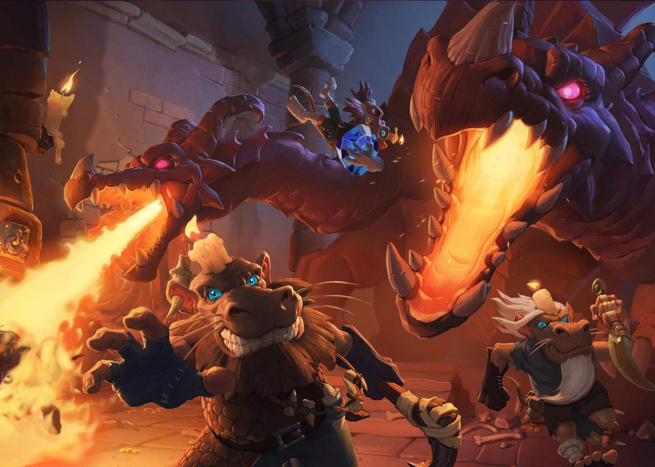Картина GeekLand Hearthstone Fight 40х60 см (HS.09.015)