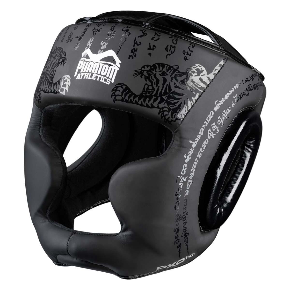 Боксерский шлем Phantom Muay Thai Full Face с капой Black (3070021553) Боксерский шлем Phantom Muay Thai Full Face с капой Black (3070021553)