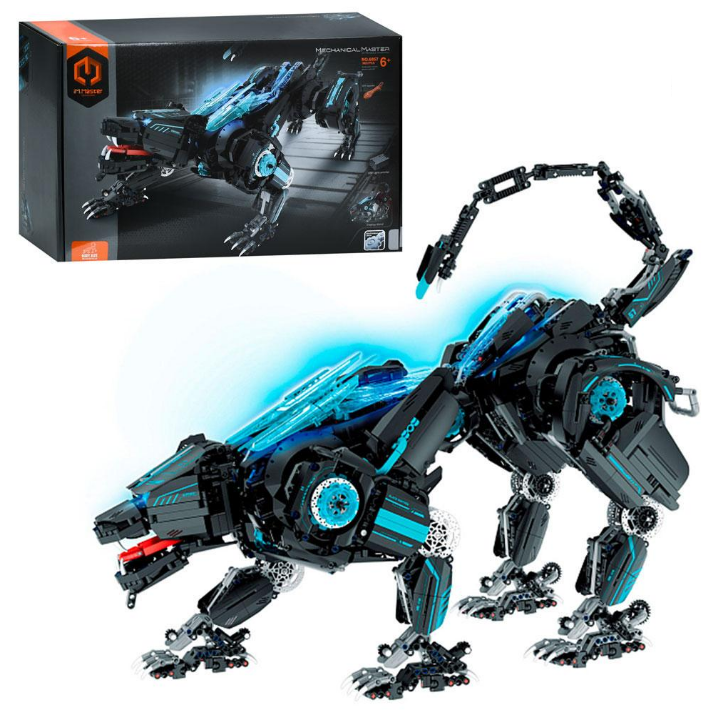 Детский конструктор Блочный пантера 6857 на радиоуправлении 3821 деталь (2682193506)