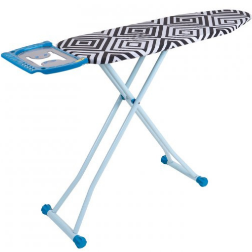 Гладильная доска цельнометаллическая с розеткой PERILLA SILVIA 36х112 см