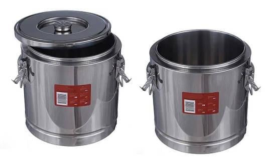Термо кастрюля c нержавеющей стали c крышкой 32 л (28819587) - фото 2 Термо кастрюля c нержавеющей стали c крышкой 32 л (28819587) - фото 2