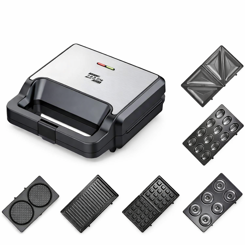 Сэндвичница-гриль-вафельница 6в1 Zepline ZP-812 2200Вт (ML-05405)