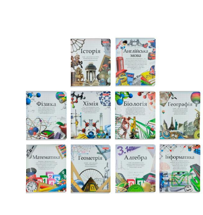 Набор предметных тетрадей клетка 48 листов (27734106)