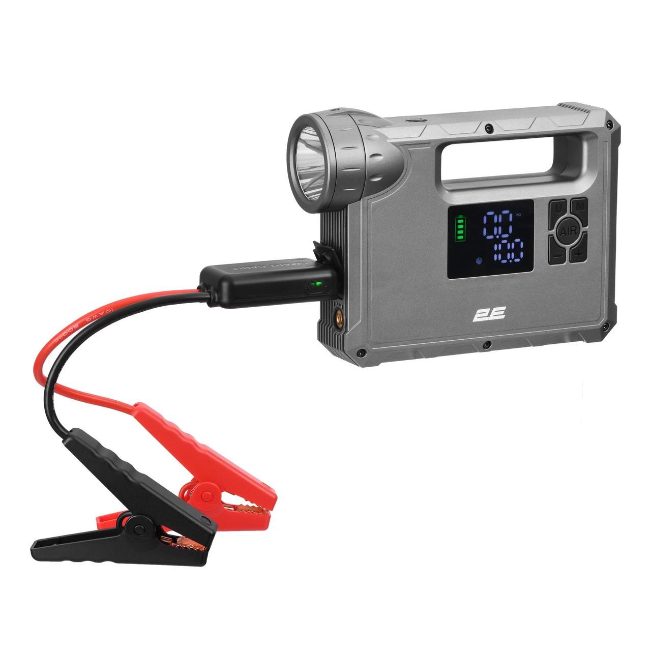 Зарядний пусковий пристрій для акумуляторів 2E Pitman CJSPBPL-BK 10000мАч 400А (iz16502)