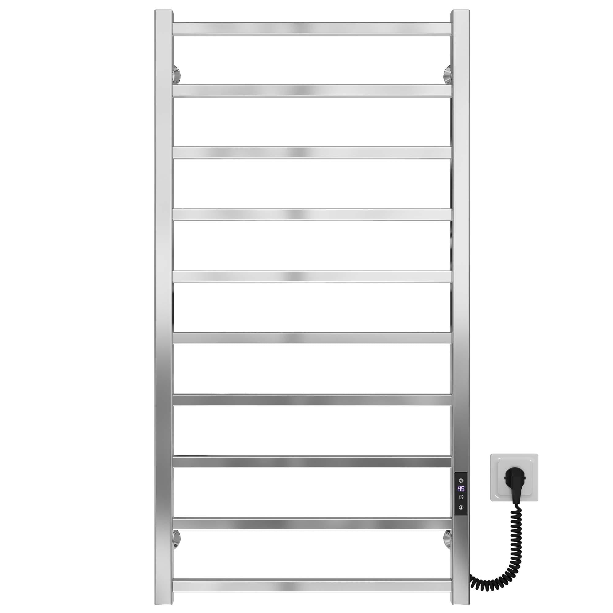 Полотенцесушитель электрический Deffi Forest П10 JD04 правое подключение нержавеющая сталь 600х1000 мм Хром (A.FR.100.60.10.E.C.R.2)