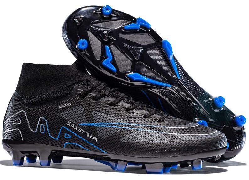 Бутси футбольні Tezaz Soft Ground р. 36 Чорний (2019)