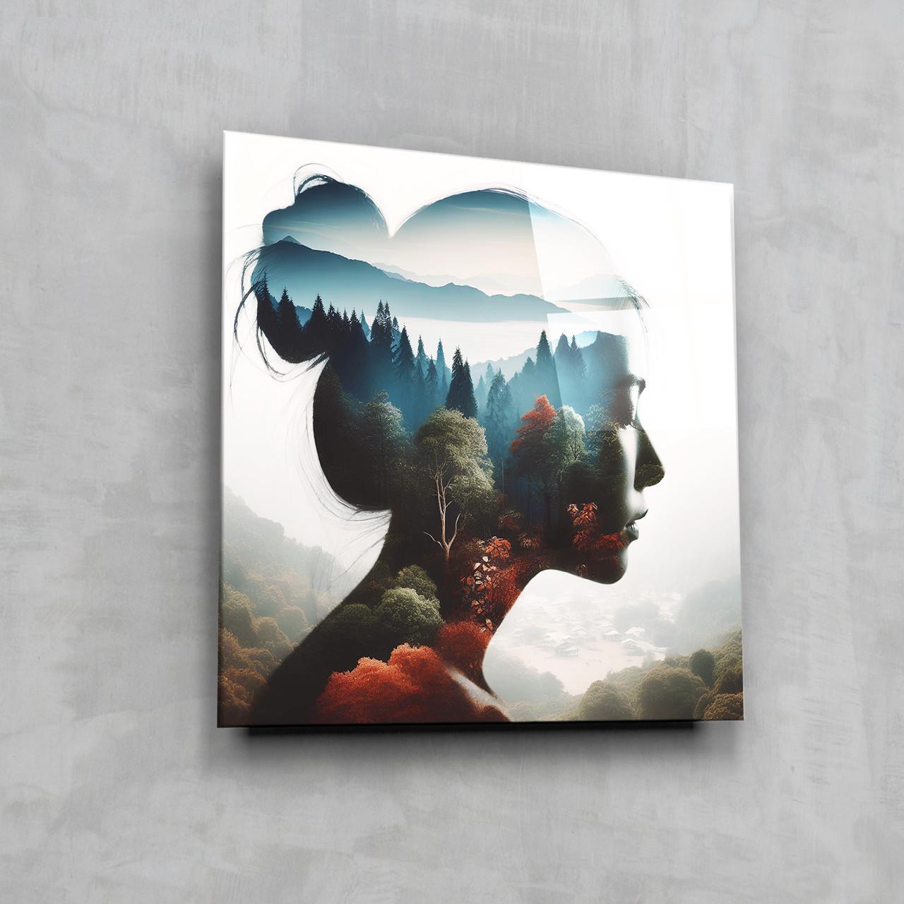 Картина на стекле NovellaPrint Природная рефлексия 90х90 см (505.3) - фото 7