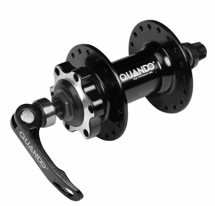 Втулка велосипеда передняя Quando KT-MH8F 32H (HUBF-75-41)