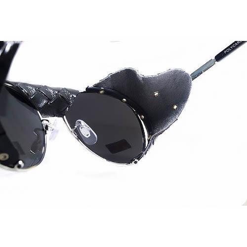 Окуляри Global Vision Aviator-5 (silver mirror) чорні дзеркальні (1АВІА5-70) - фото 4