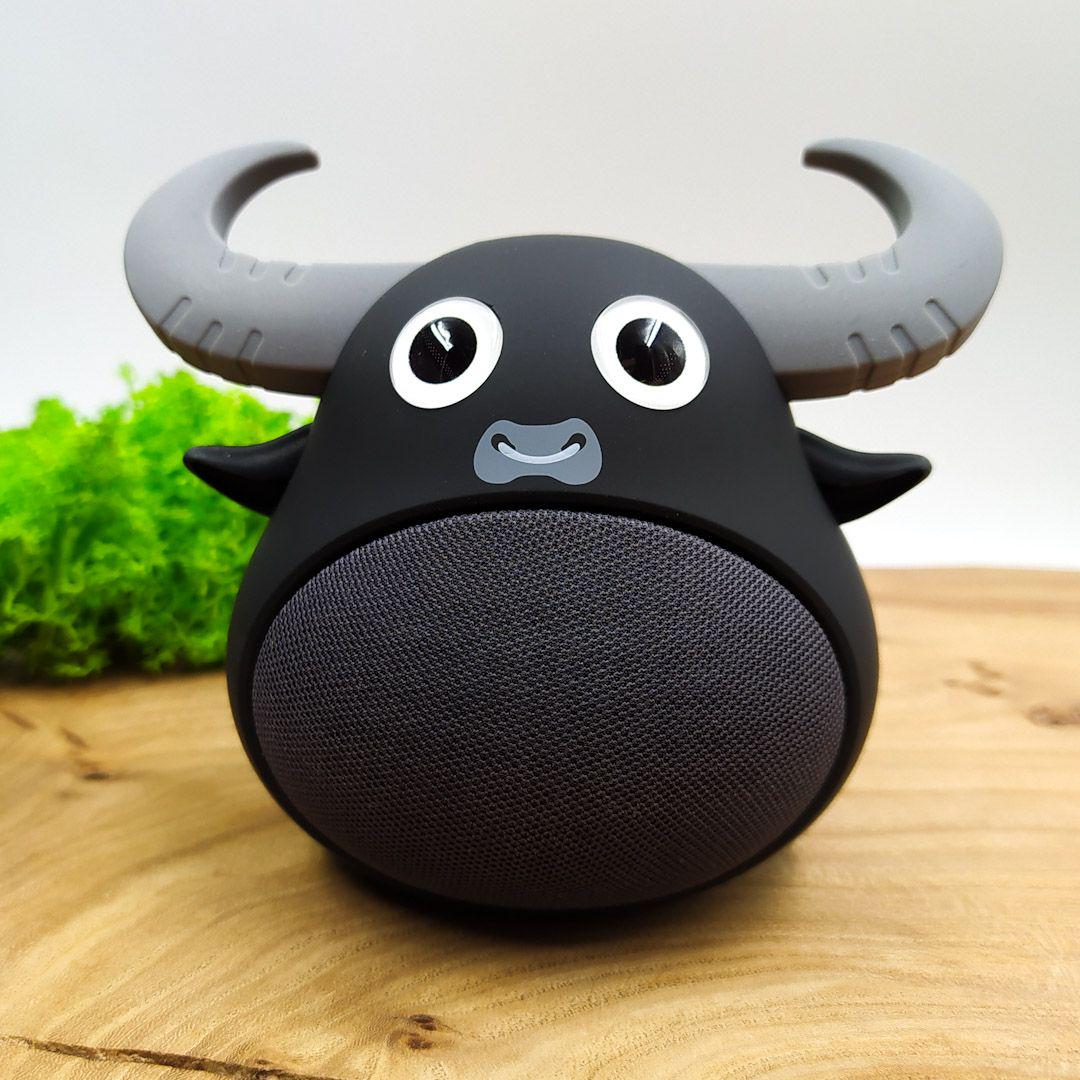 Колонка детская Awei Toy Bull Y335 TWS Bluetooth Black (25671) - фото 2