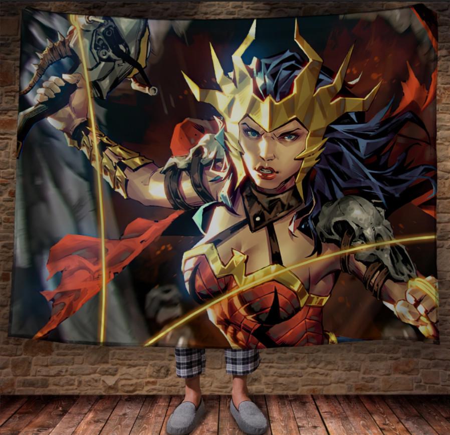 Плед с 3D принтом Комикс DARK NIGHTS DEATH METAL 150x200 см (epi_1001) Плед с 3D принтом Комикс DARK NIGHTS DEATH METAL 150x200 см (epi_1001)