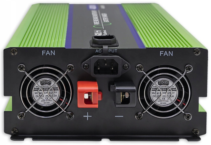 Інвертор 12 230 QOLTEC із чистою синусоїдою 2000 Вт/4000 Вт (2440051038) - фото 7 Інвертор 12 230 QOLTEC із чистою синусоїдою 2000 Вт/4000 Вт (2440051038) - фото 7