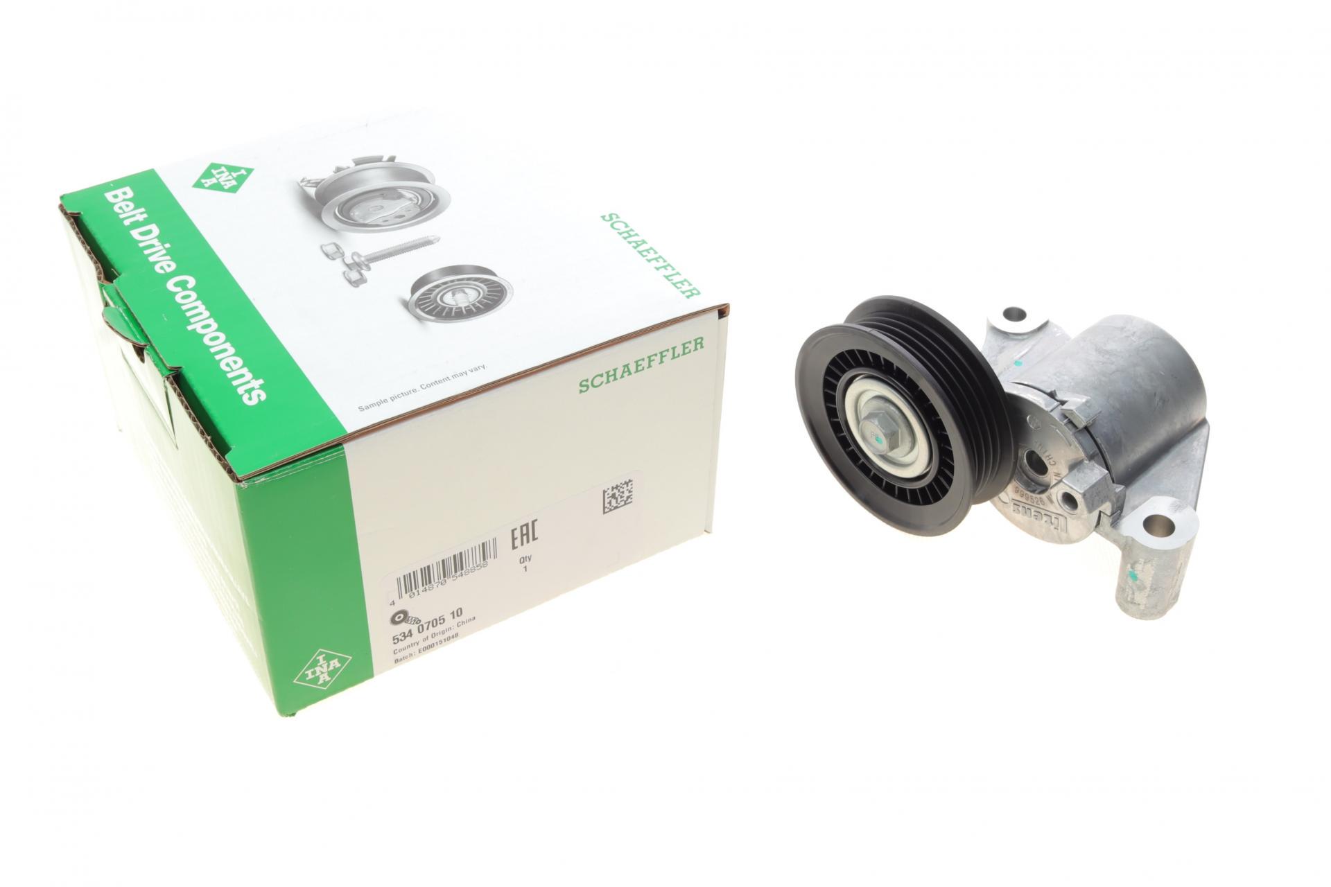 Натяжник ременя генератора INA Ford Transit Connect 2.5 Duratec 13- 72.5x21.5 534 0705 10