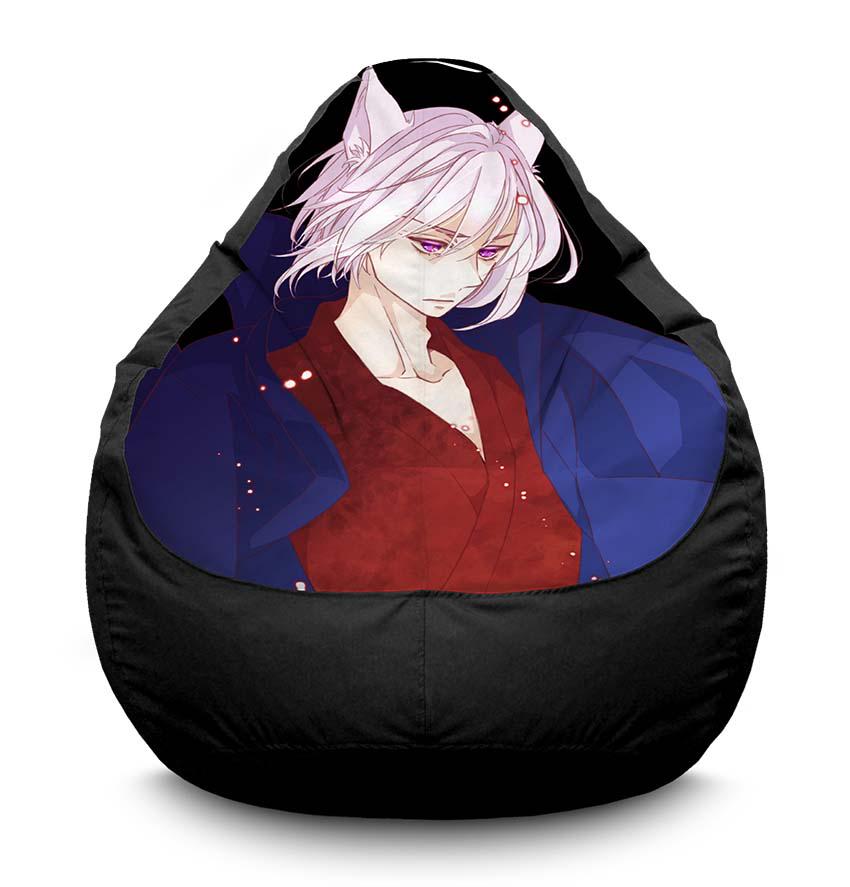 Кресло-мешок iPuff Tomoe fox Nice to Meet You Kami-sama оксфорд XXL 90х125 см Черный (116901-1) Кресло-мешок iPuff Tomoe fox Nice to Meet You Kami-sama оксфорд XXL 90х125 см Черный (116901-1)