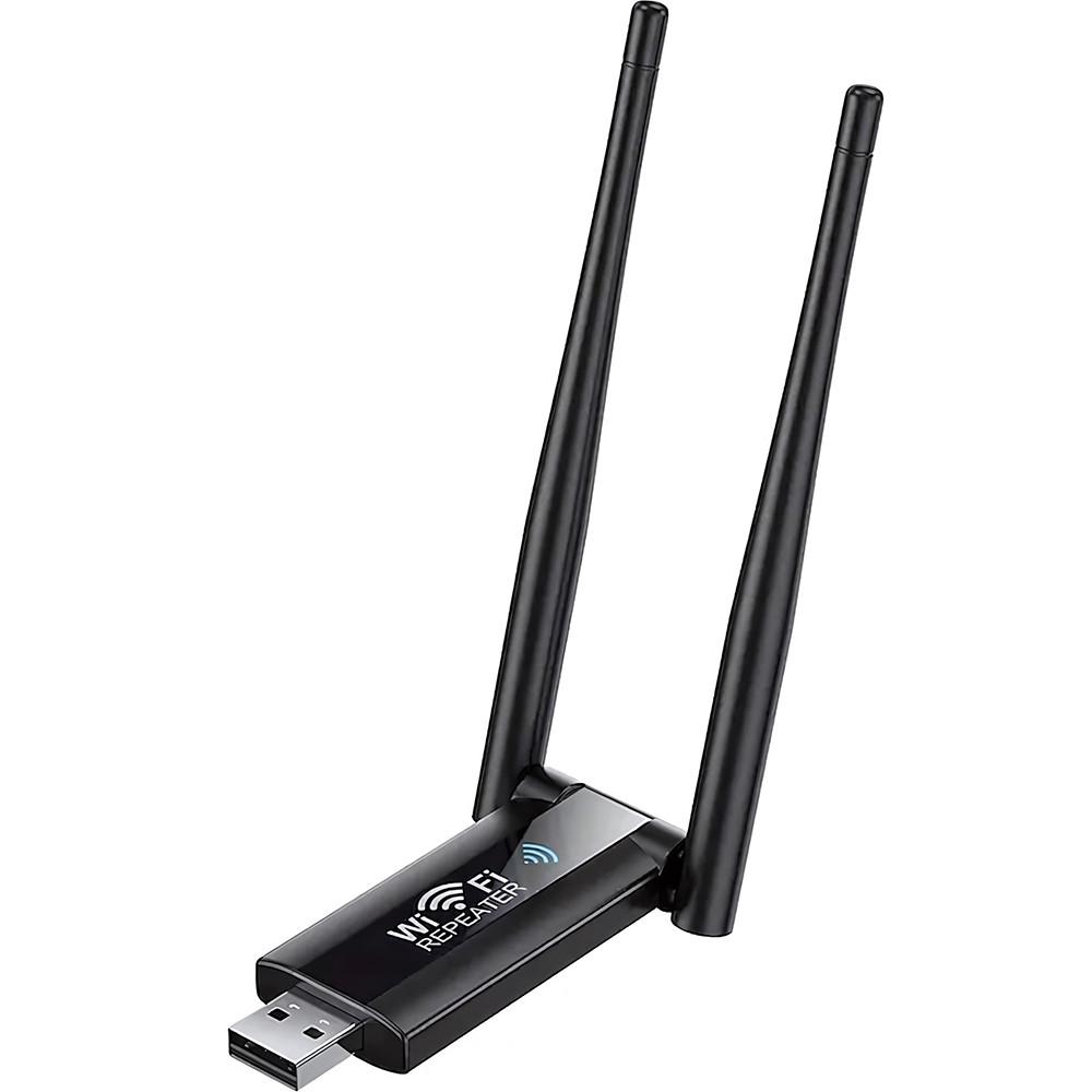 Ретранслятор Wi-Fi U&P WR01 Repeater 300M 2.4GHz Black (PRN-WR01-BK)