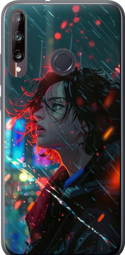 Чехол на Huawei P40 Lite E Ночные огни (6096t-1875-42517)