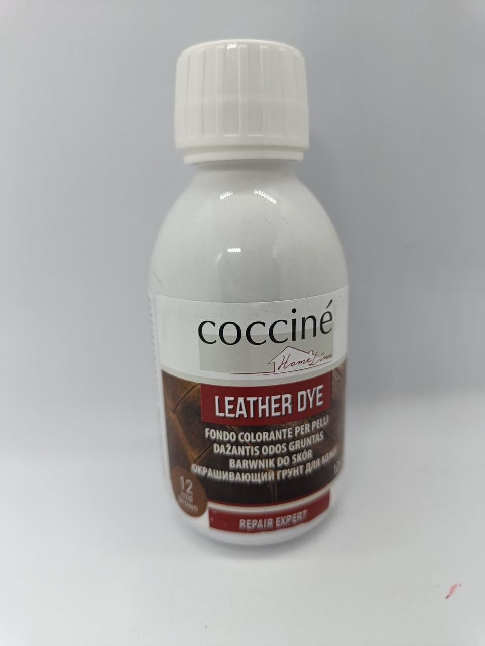 Красящий грунт для кожи COCCINE Leather DYE 125 мл Средне-коричневый 12 (2006188371) - фото 1