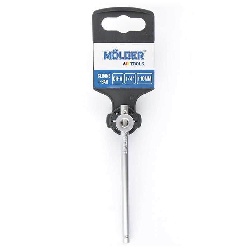 Вороток Molder Т-образный Cr-V 1/4'', 110мм