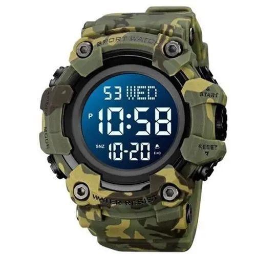 Наручные часы мужские Skmei 1968BKBK Зеленый камуфляж (ws41553-3)