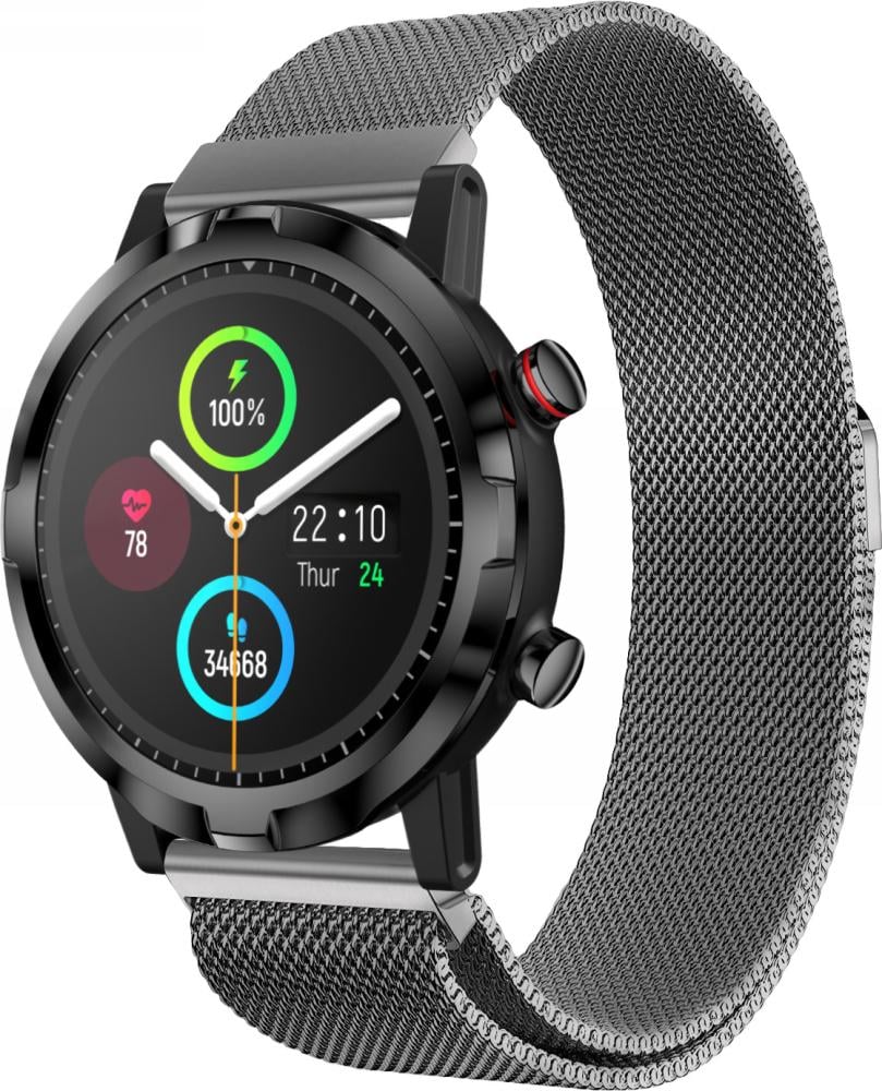 Ремешок Миланская Петля Milano для Haylou Smart Watch RT LS05S Grey (23155) Ремешок Миланская Петля Milano для Haylou Smart Watch RT LS05S Grey (23155)
