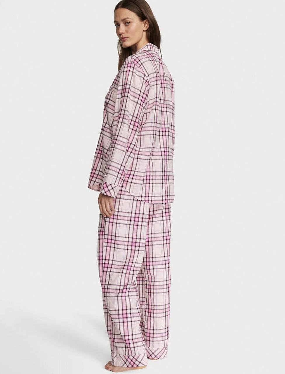 Піжама жіноча Victoria's Secret Flannel XL Рожевий (2176818388) - фото 2