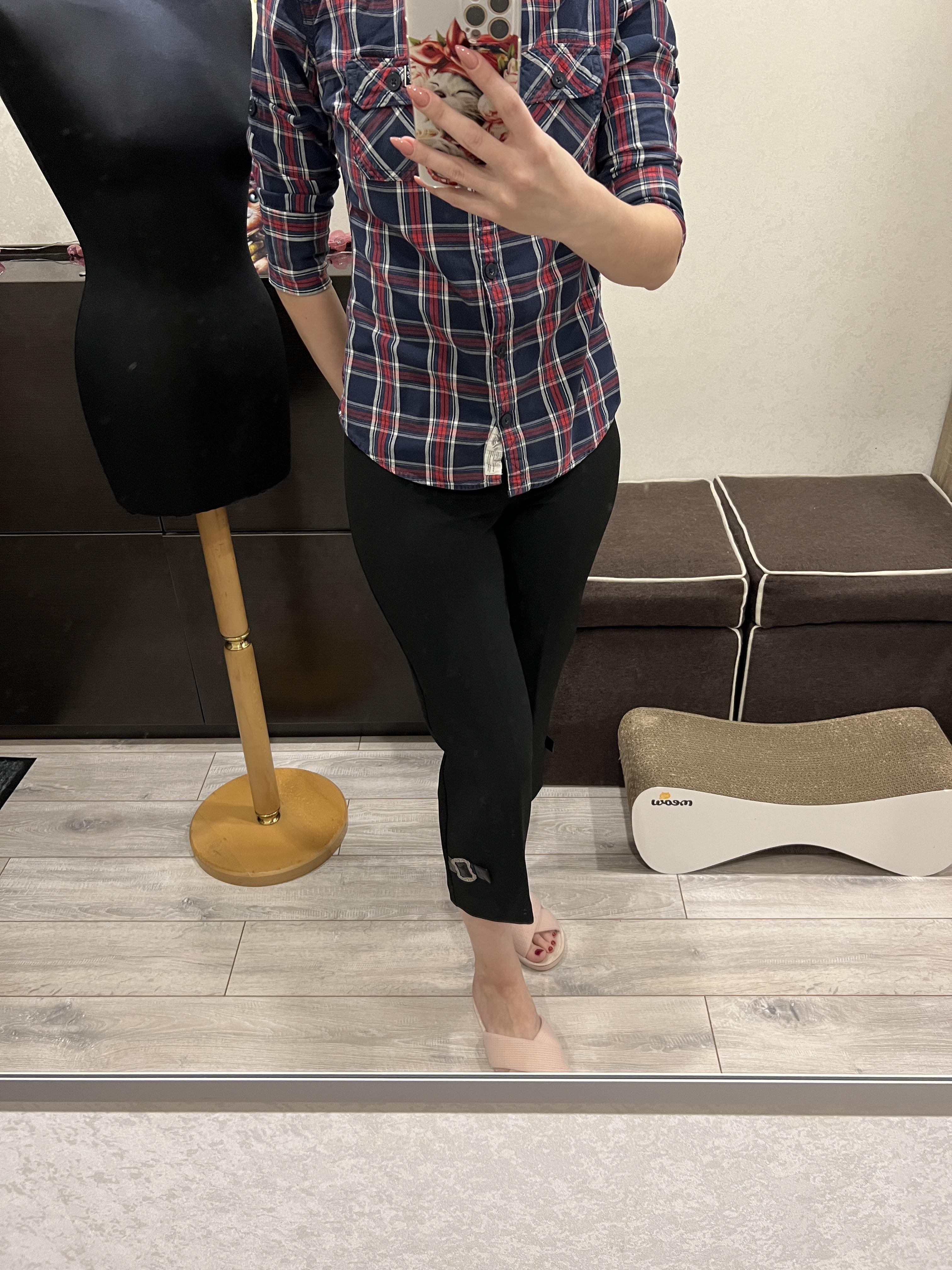 Капрі Mirolia з декоративним елементом 4XL Чорний (4477456) - фото 5 Капрі Mirolia з декоративним елементом 4XL Чорний (4477456) - фото 5