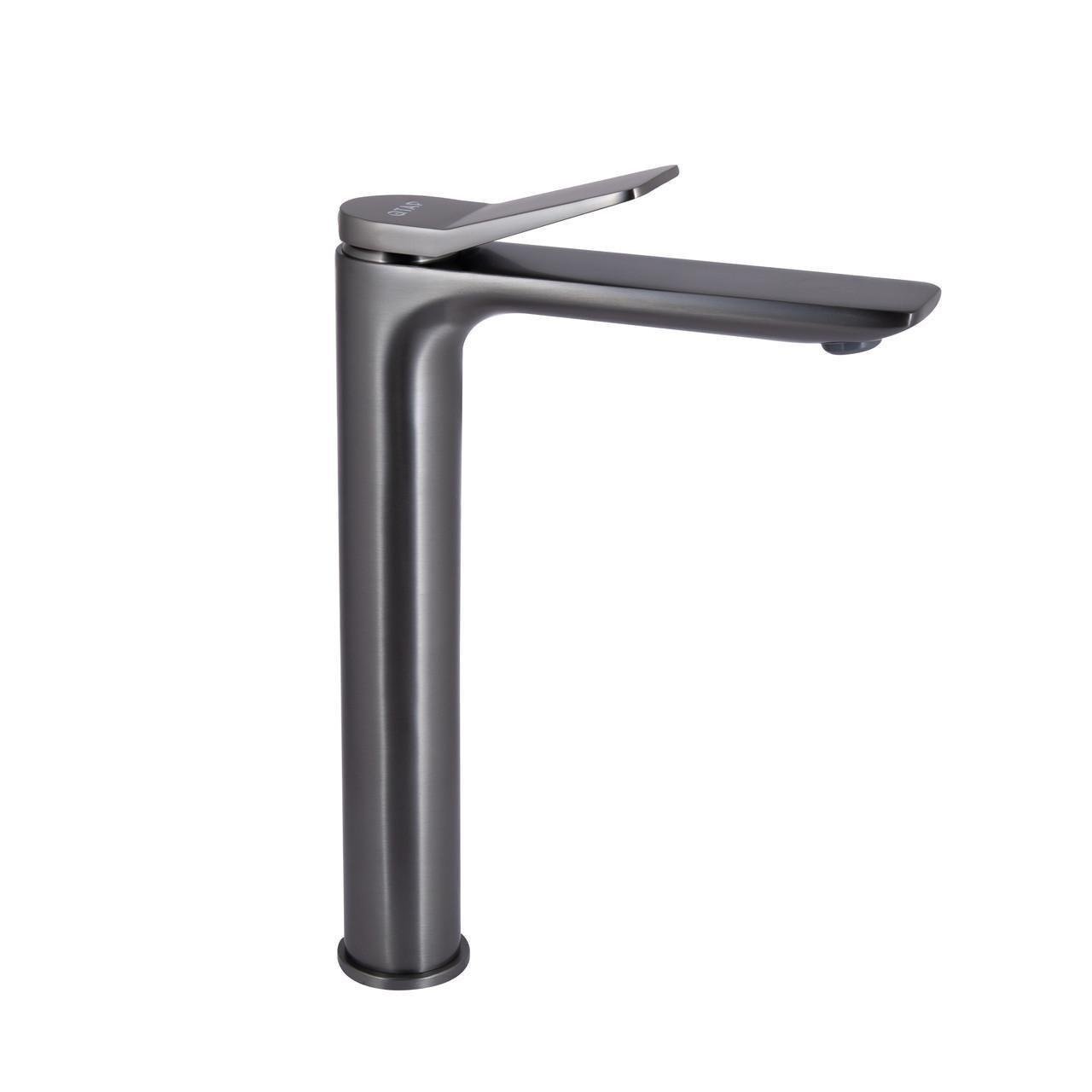 Смеситель для раковины высокий Qtap Presto QTPRE269GRP45582 Graphite (2737689866)