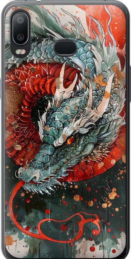 Чохол на Samsung Galaxy A6s Стихія вогню (6101u-1604-42517)