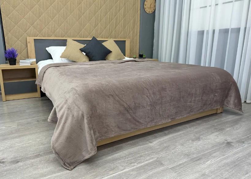 Покрывало из велсофта Decorator WellSoft 150х210 см Лилово-серый (87-265 1,5) - фото 3 Покрывало из велсофта Decorator WellSoft 150х210 см Лилово-серый (87-265 1,5) - фото 3