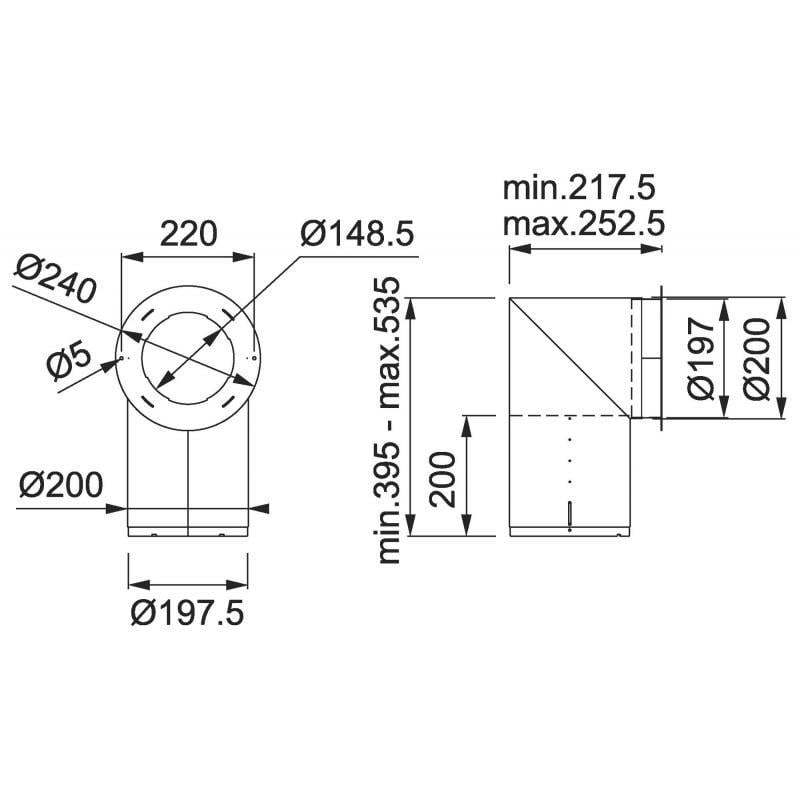 Кухонная вытяжка Franke Smart Deco FSMD 508 BK настенный монтаж 50 см Светло-серый (335.0530.199) - фото 5