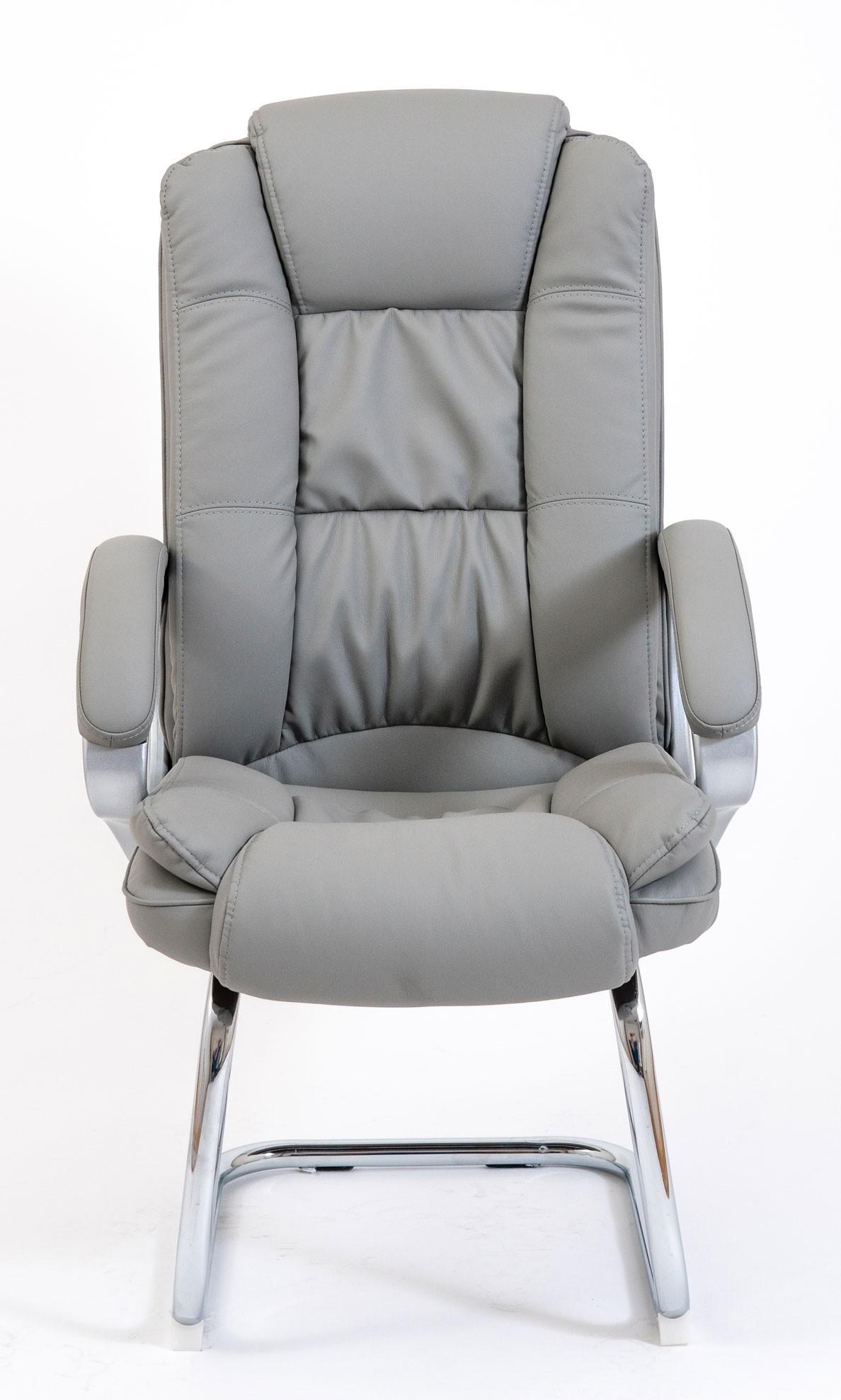 Кресло офисное компьютерное California Fly 2232 Хром CF Серый - фото 2 Кресло офисное компьютерное California Fly 2232 Хром CF Серый - фото 2