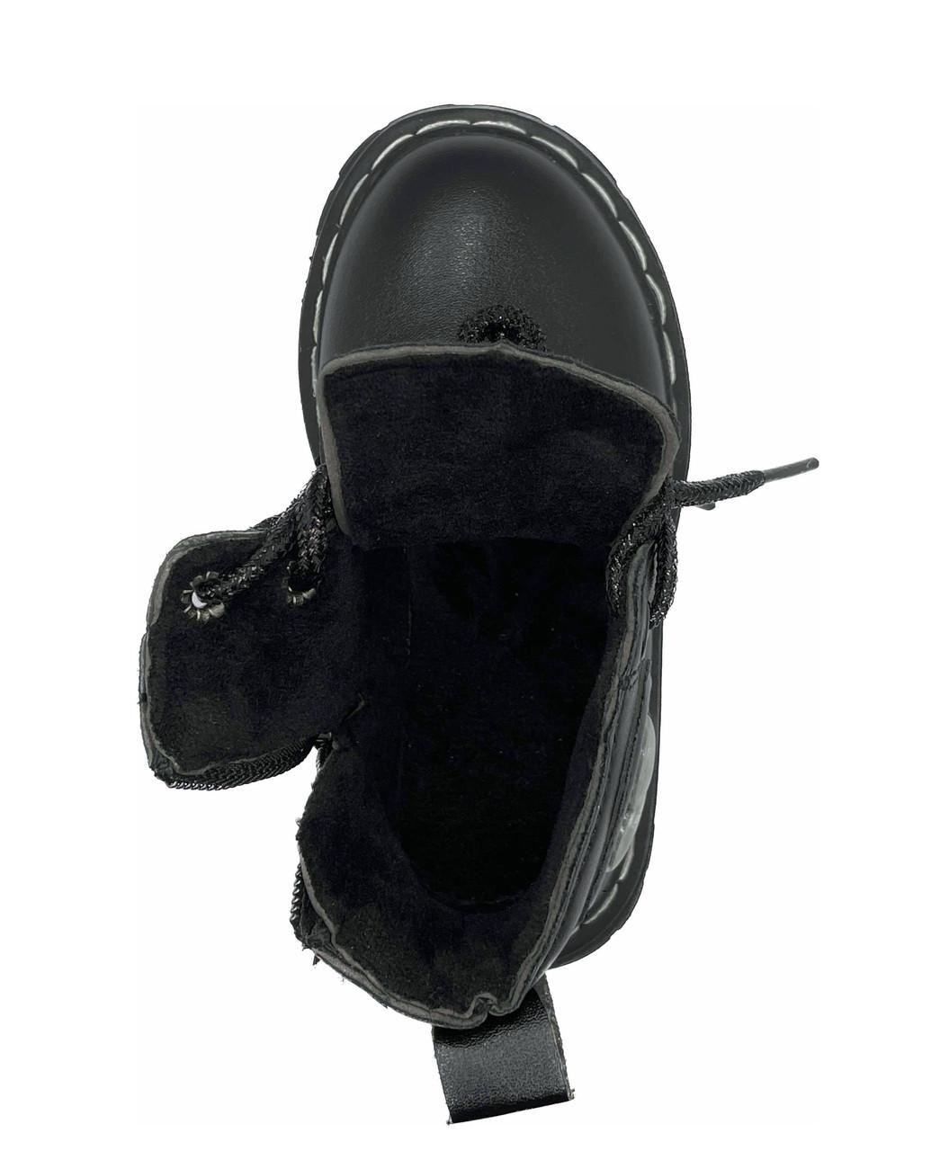 Черевики демісезонні для дівчаток BBT R6818/21 р. 21 Чорний - фото 4 Черевики демісезонні для дівчаток BBT R6818/21 р. 21 Чорний - фото 4