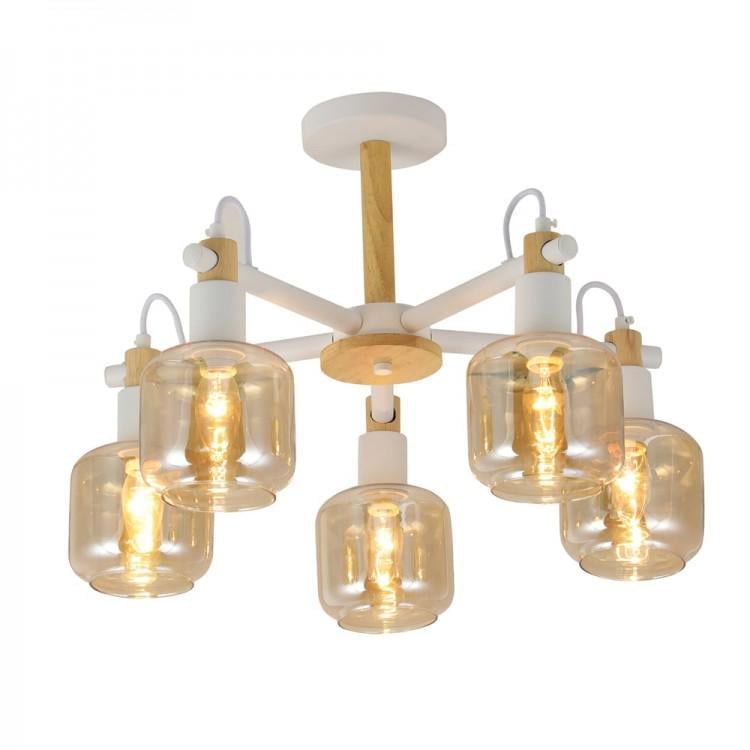 Люстра потолочная накладная ARDERO BL1450/2 DENVER под лампу Белый (27712606)