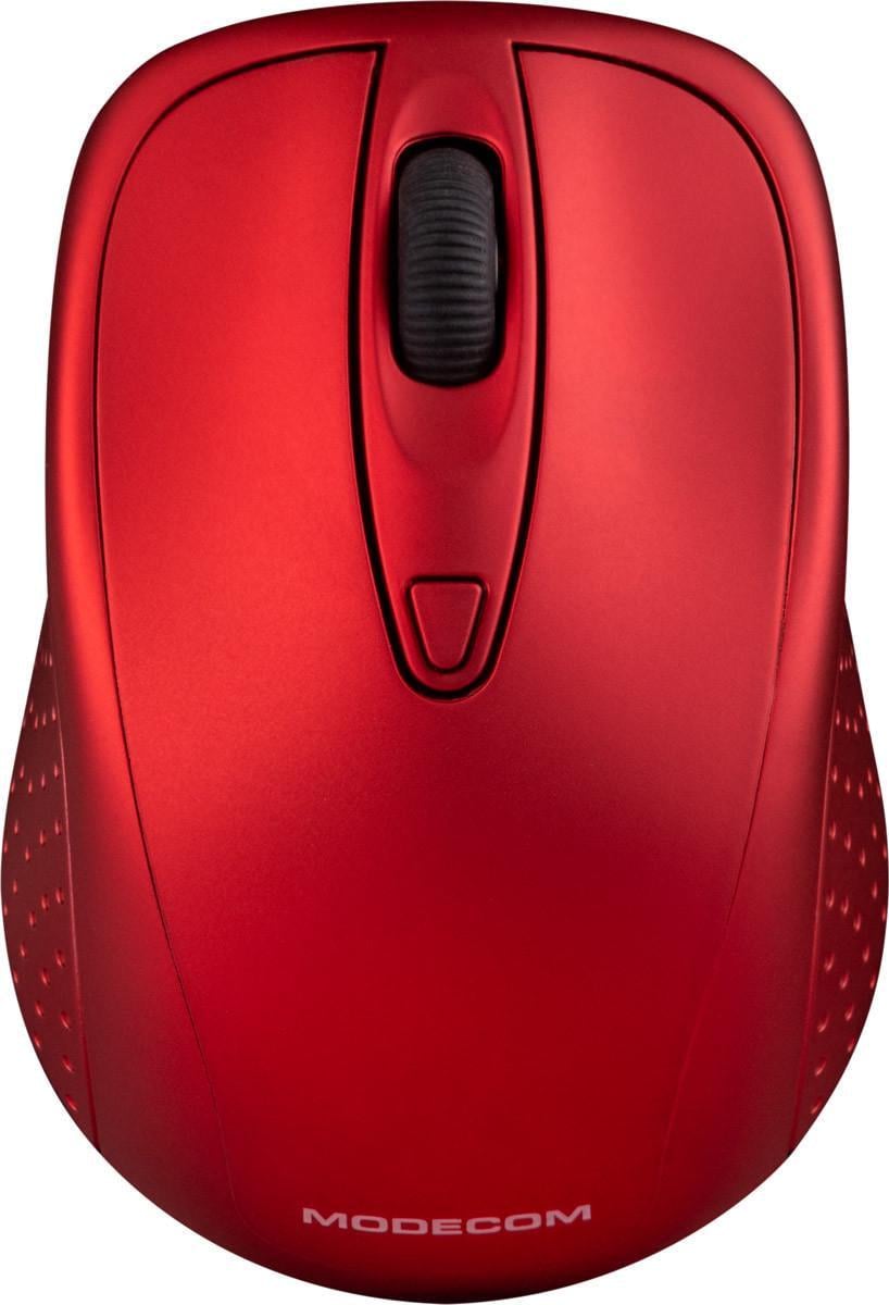 Комп'ютерна мишка бездротова Modecom MC-WM4.1 3 кнопки 1600 dpi Червоний (36260532)